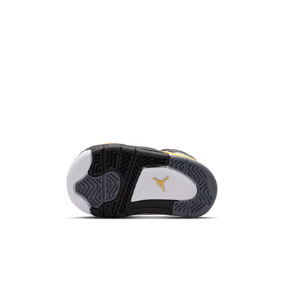 Toddler Air Jordan 4 Retro Tour Yellow White/Tour Yellow/Dark Blue Grey-Black BQ7670-102