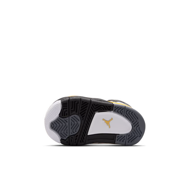 Toddler Air Jordan 4 Retro Tour Yellow White/Tour Yellow/Dark Blue Grey-Black BQ7670-102