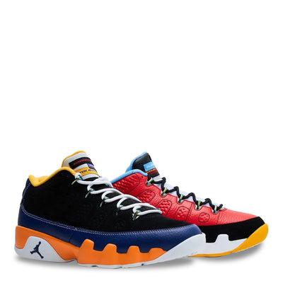 Men's Air Jordan 9 Low “What The Kilroy” Black/Deep Royal Blue-White-Challenge Red IV6476-010