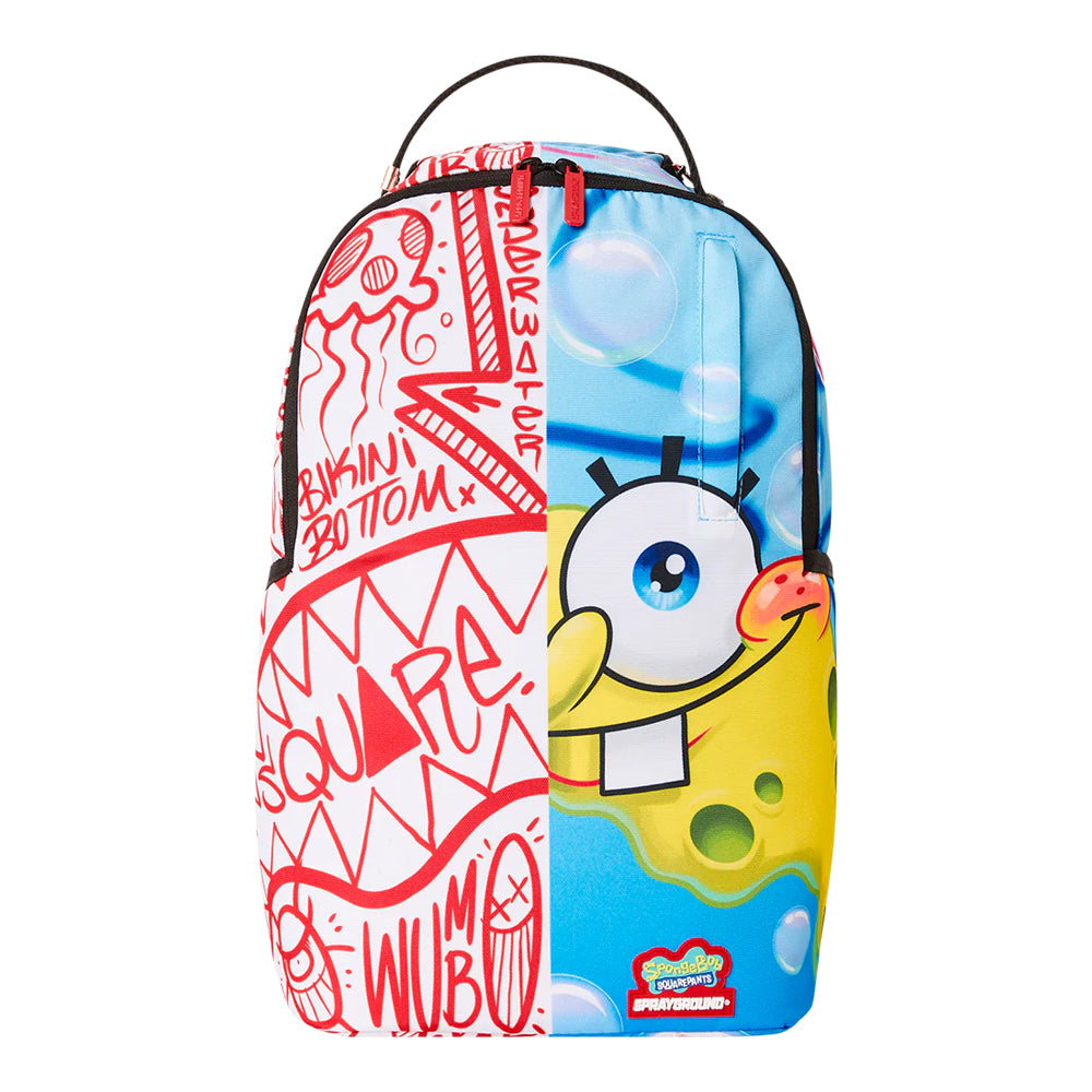 Sprayground Half Sponge Sharkmouth Backpack