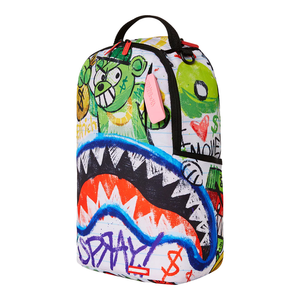 Sprayground Crayon Shark DLXSR Backpack