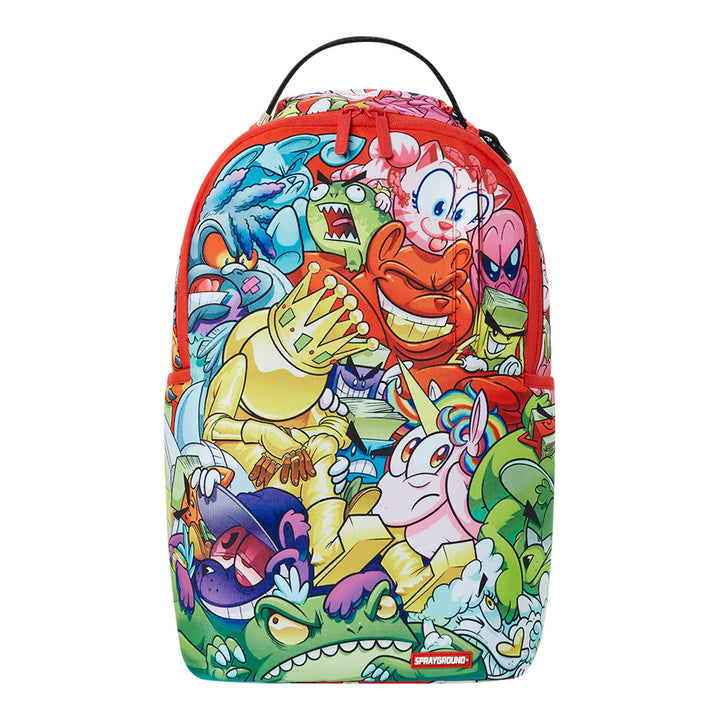 Sprayground Characters Going Ham Smashed DLXSR Backpack