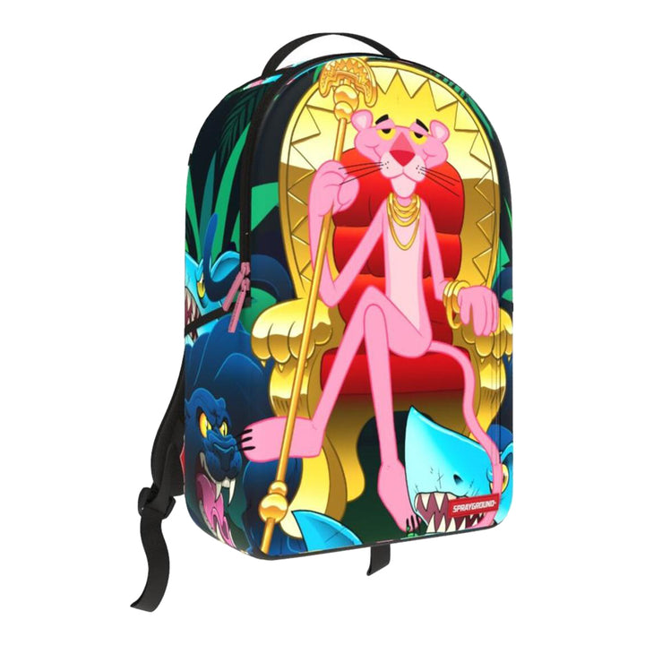 Sprayground Pink Panther Sitting In Chair Backpack
