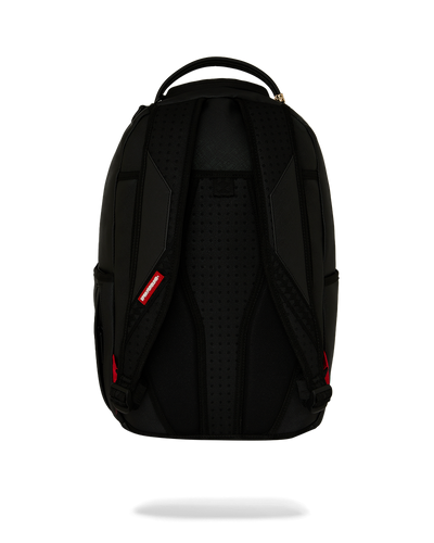 Sprayground Shark Central Embossed Black Nylon Backpack