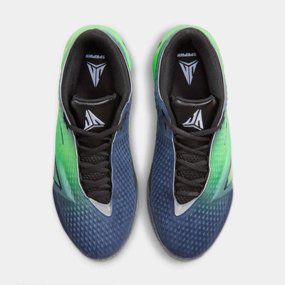 Men's Nike Ja 4 Nightmare Obsidian/Black/Voltage Green/Metallic Silver IM4135-405