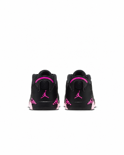 Toddler Air Jordan 6 Retro Low Black/Pink Foam/Laser Fuchsia IQ5607-001
