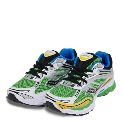 Saucony Kid's Omni 9 Kdz - Green & Silver 2