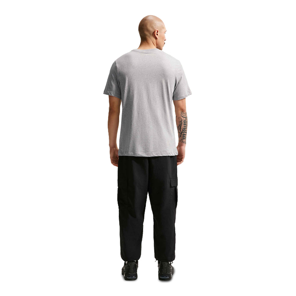 Men's Nike Sportswear Icon Futura T-Shirt Dark Grey Heather/Black/White AR5004-063