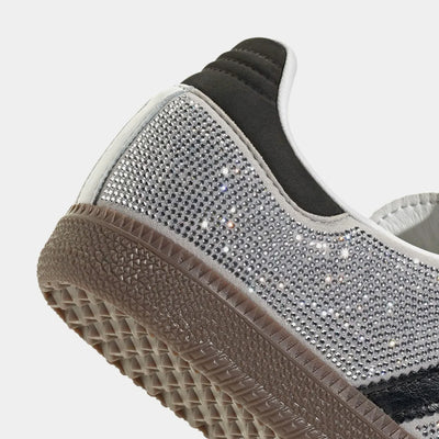 Women's Adidas Samba OG Crystal White / Core White / Silver Metallic IH9055