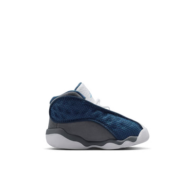 Toddler Air Jordan 13 Retro Flint Navy/University Blue-Flint Grey-White DJ3004-400