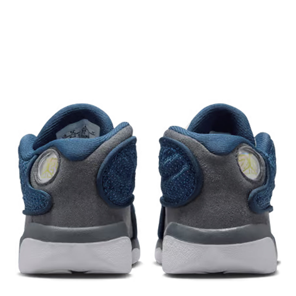 Toddler Air Jordan 13 Retro Flint Navy/University Blue-Flint Grey-White DJ3004-400