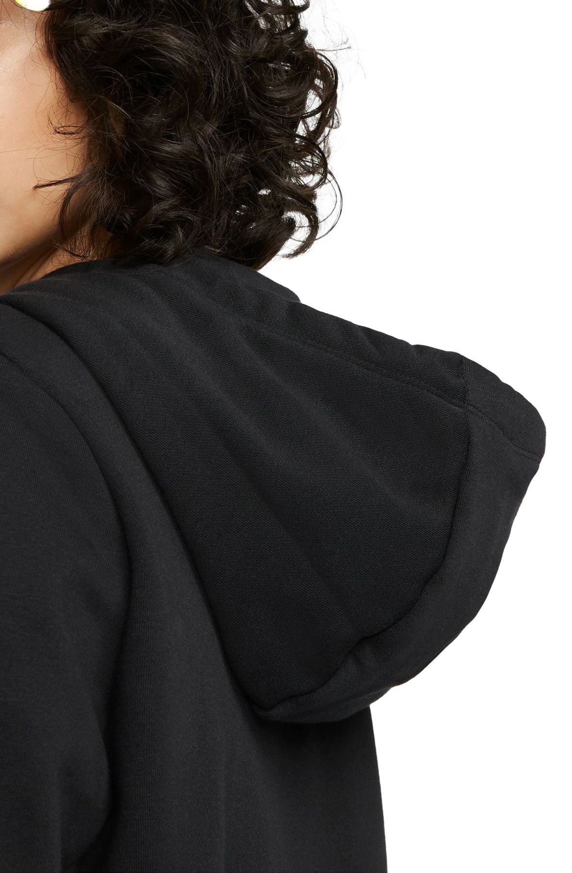 Women's Nike Sportswear Club Fleece Full Zip Black/White DQ5471-010