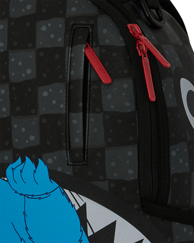 Sprayground Sesame Street Cookie Monster Curtain Mini Backpack