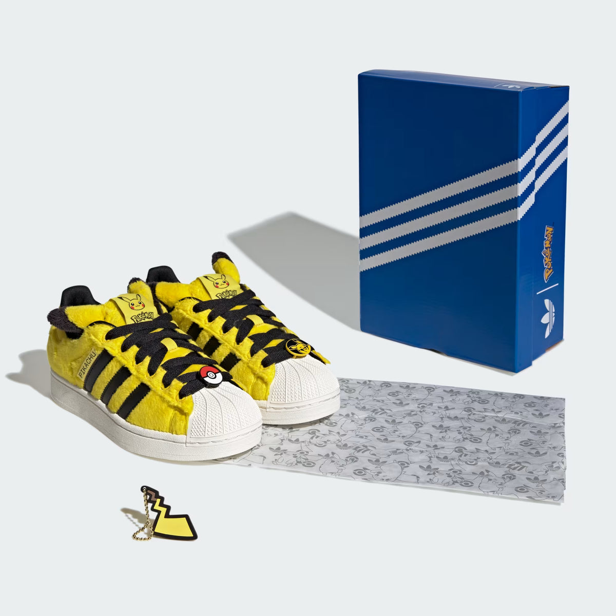 Big Kid's Pokémon x adidas Superstar Pikachu Yellow kj5615