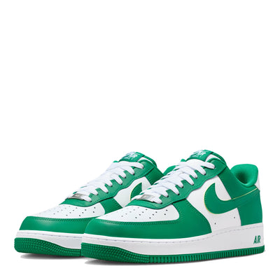 Nike Men's Air Force 1 07 - White & Green 2