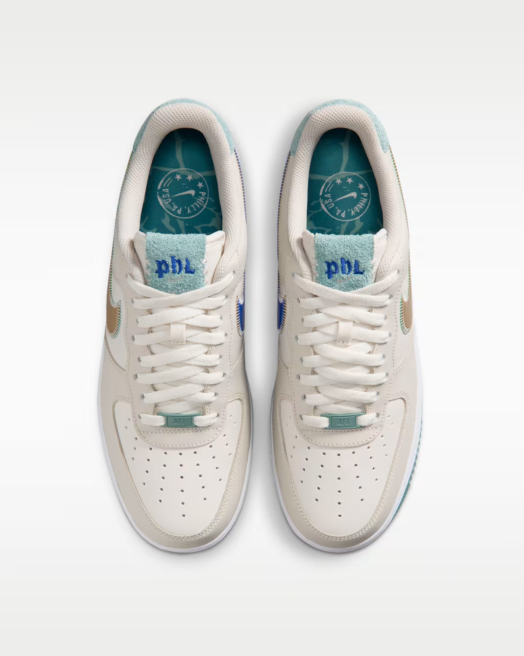 Nike Air Force 1 '07 Philly Light Orewood Brown/Phantom/Cannon/Metallic Gold Silk IV6205-104