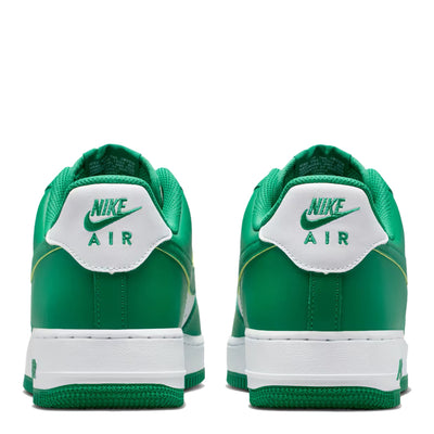 Nike Men's Air Force 1 07 - White & Green 3