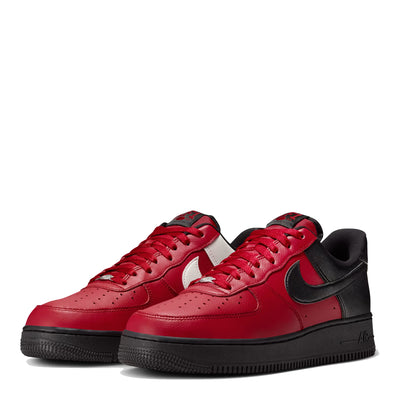 Nike Men's Air Force 1 07 LV8 - Gym Red & Summit White - Black 2