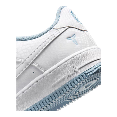 Big Kid's Nike Air Force 1 Low Kobe White/Armoury Blue/White IO4610-100