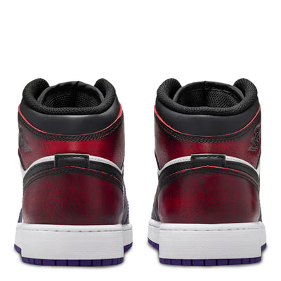 Air Jordan 1 Mid SE Big Kids' Sneakers