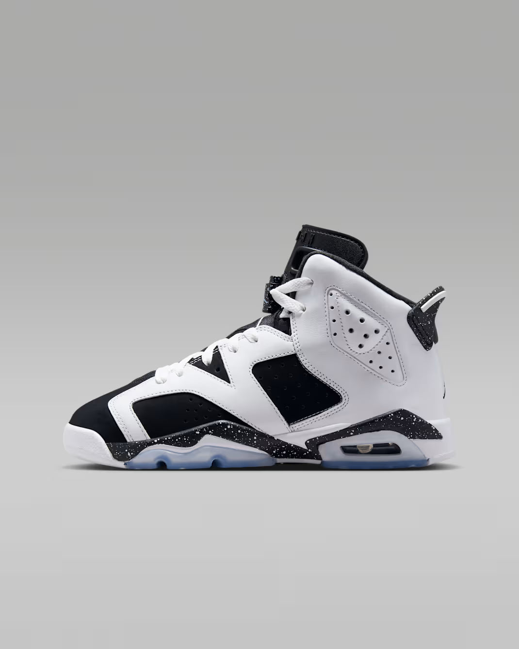 Big Kid's Air Jordan 6 Retro Oreo White/Black 384665-108