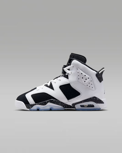 Big Kid's Air Jordan 6 Retro Oreo White/Black 384665-108