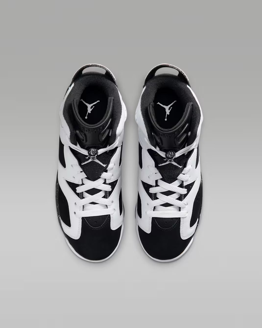 Big Kid's Air Jordan 6 Retro Oreo White/Black 384665-108
