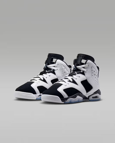 Big Kid's Air Jordan 6 Retro Oreo White/Black 384665-108