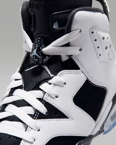 Big Kid's Air Jordan 6 Retro Oreo White/Black 384665-108