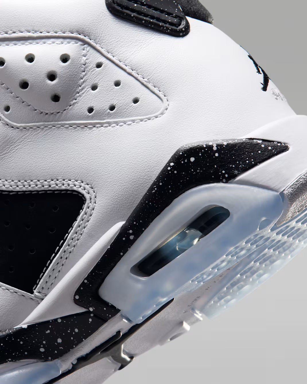 Big Kid's Air Jordan 6 Retro Oreo White/Black 384665-108