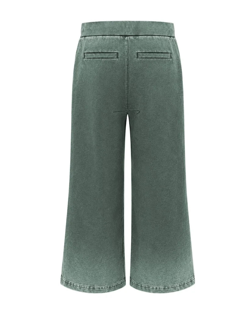 Men's Almost Someday Enemies Flare Sweatpants Green as-holiday26-044-grn