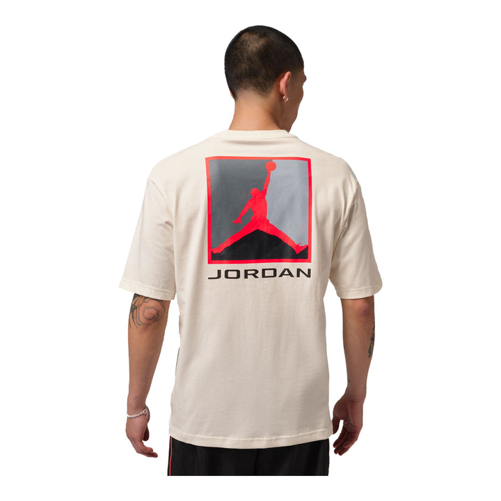 Men Nike Jordan Brooklyn Graphic T-Shirt - Pale Ivory 5