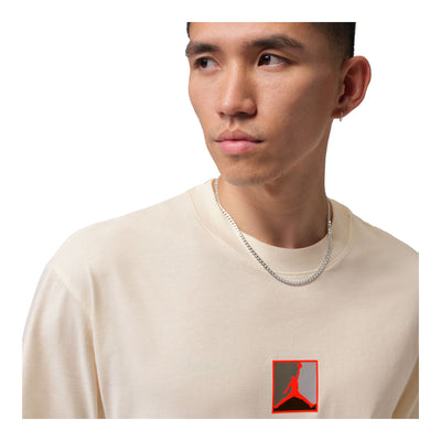 Men Nike Jordan Brooklyn Graphic T-Shirt - Pale Ivory 2