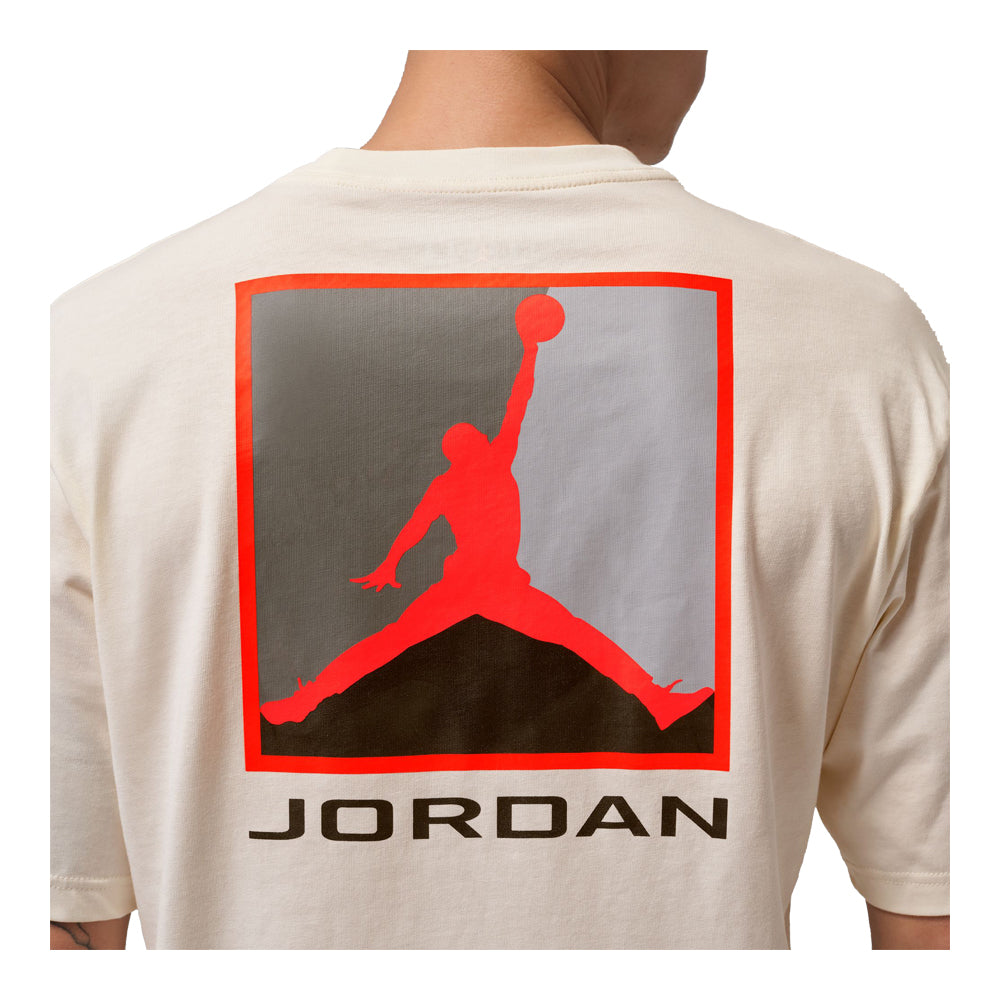 Men Nike Jordan Brooklyn Graphic T-Shirt - Pale Ivory 3