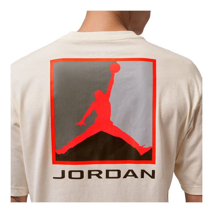 Men Nike Jordan Brooklyn Graphic T-Shirt - Pale Ivory 3