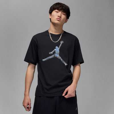 Men's Jordan Jumpman X Ray Short Sleeve T-Shirt - Black/White 3