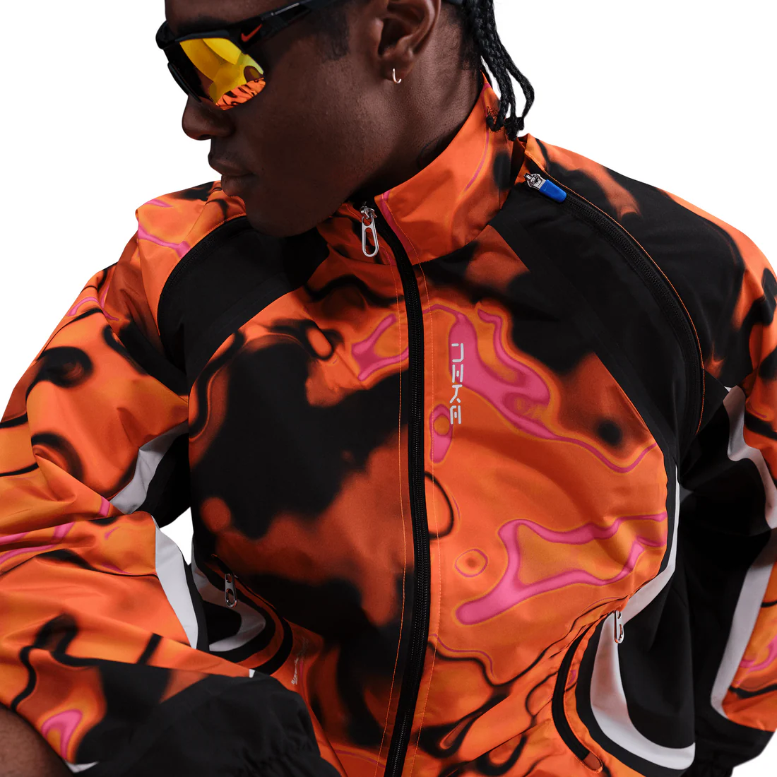 Men's Nike Project F.R.O.G. Storm-FIT Tracksuit Jacket - Total Orange/White/Hyper Royal 3