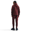 Men's Nike Tech Fleece Windrunner Full-Zip Jacket - Dark Team Red/Burgundy Crush-Black