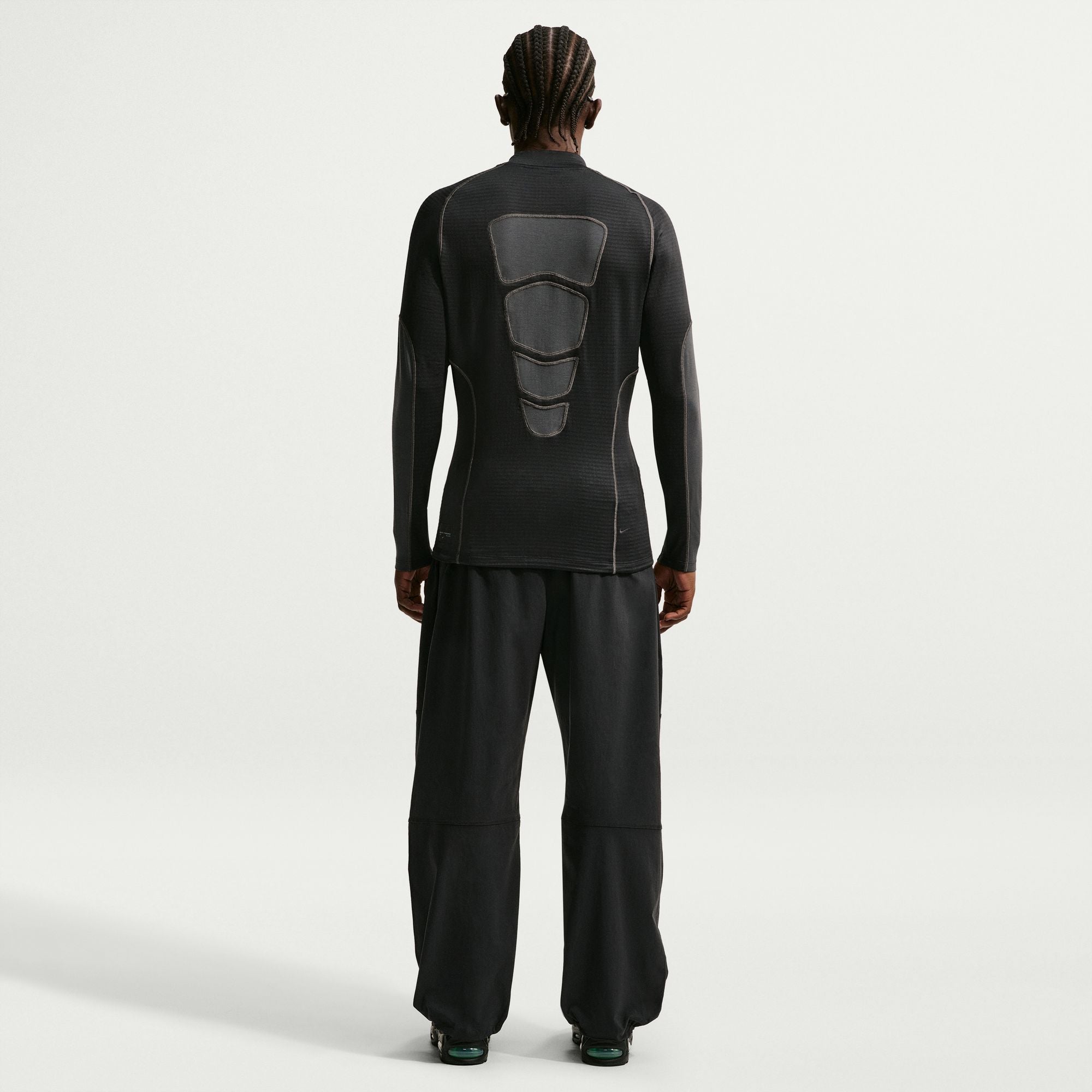 Men's Nike Tech Base Layer Long-Sleeve Top - Black/Anthracite/Anthracite/Black 4