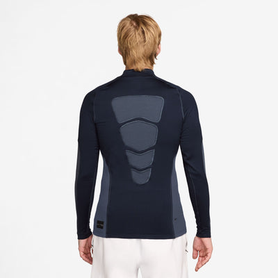 Men's Nike Tech Base Layer Long-Sleeve Top - Obsidian/ThunderBlue/ThunderBlue/Black 1