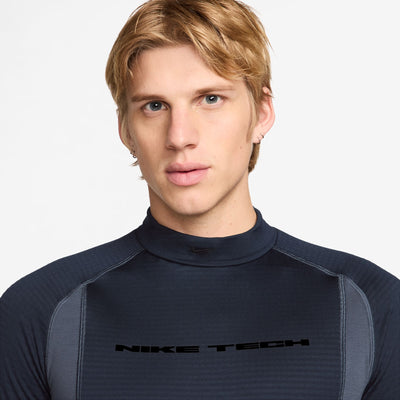 Men's Nike Tech Base Layer Long-Sleeve Top - Obsidian/ThunderBlue/ThunderBlue/Black 3