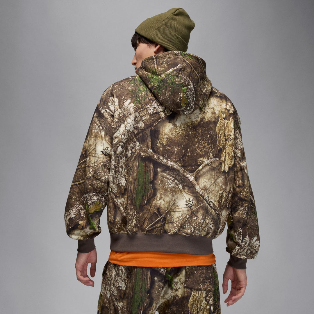 Men's Jordan Brooklyn Fleece Realtree Pullover Hoodie - Medium Olive/Sail 1