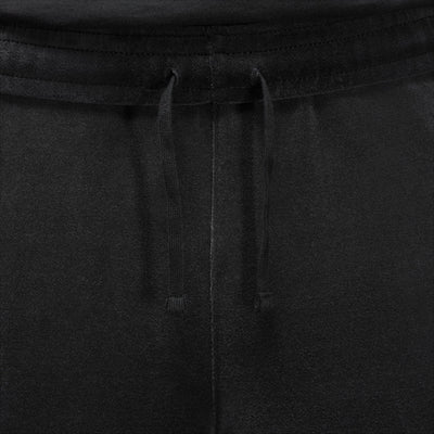 Men's Jordan Brooklyn Velour Track Pants - Black/Gym Red 4