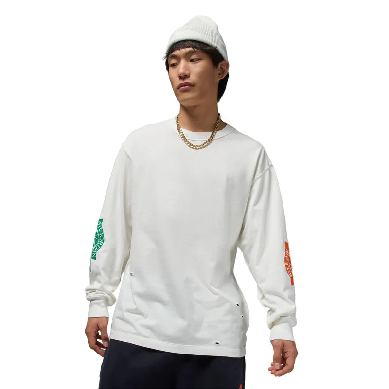 Men's Jordan Rare Air Washed 85 Mens Long Sleeve T-Shirt 1