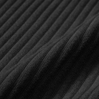Womens Nike Sportswear Chill Knit Mid Rise Tight Ribbed Trousers - Black/Sail 6