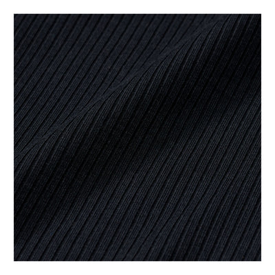 Women's Nike Sportswear Chill Knit Tight Short-Sleeve Ribbed Top - Black/Sail 2