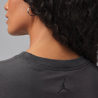Women's Jordan Flight Graphic T-ShirtDark Smoke Grey/Black 4