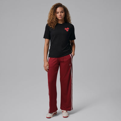 Womens Jordan Lips Graphic T-Shirt - Black/White 5