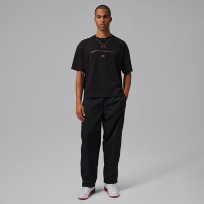 Men's Jordan Flight Script T-Shirt - Black/Gym Red 5
