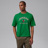 Men's Nike Jordan Flight Essentials Boxy Graphic T-Shirt - Lucky Green/University Red